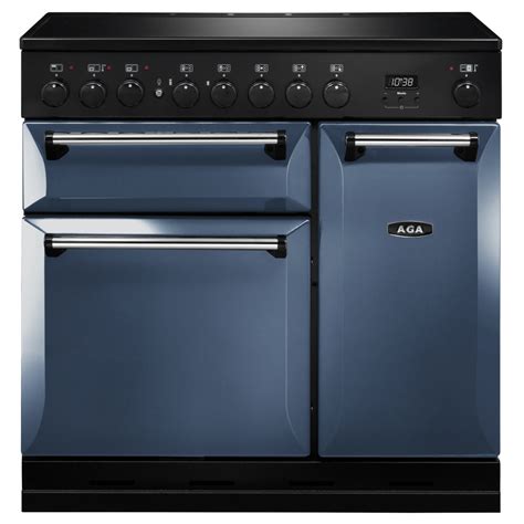 Aga Masterchef Mdx90eidar Masterchef Deluxe 90cm Induction Range Cooker Dartmouth Blue