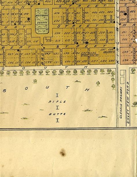 maps history   adelaide parklands