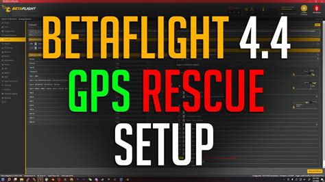 How To Set Up NEW Betaflight 4 4 GPS Return To Home Settings YouTube