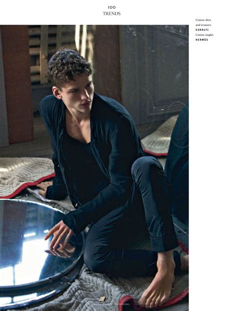 Simon Nessman By David Armstrong For Vogue Hommes