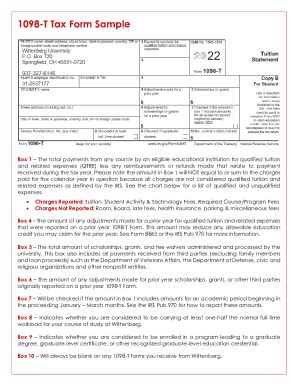 Fillable Online 1098 T Tax Form Sample Fax Email Print PdfFiller