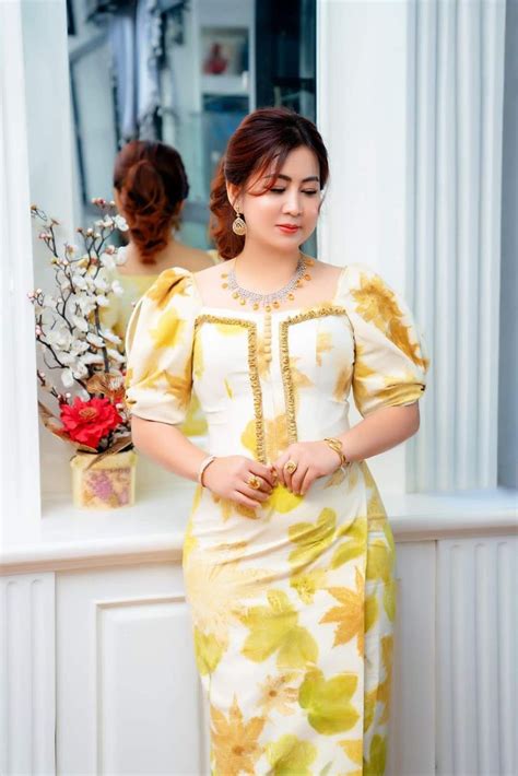 Myanmar Dress Pinterestthan Than Htay