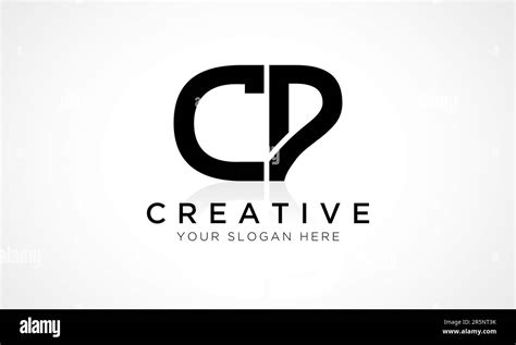 CP Letter Logo Design Vector Template. Alphabet Initial Letter CP Logo ...