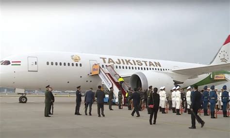 Tayikistán Estrena El Avión Presidencial Que Compró A México