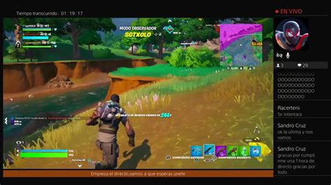 Primera Transmision En Directo Unete A Los Mancos En Fortnite Youtube