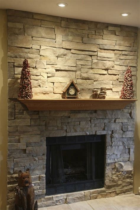 Dry Stack Stone Fireplace Designs – Mriya.net