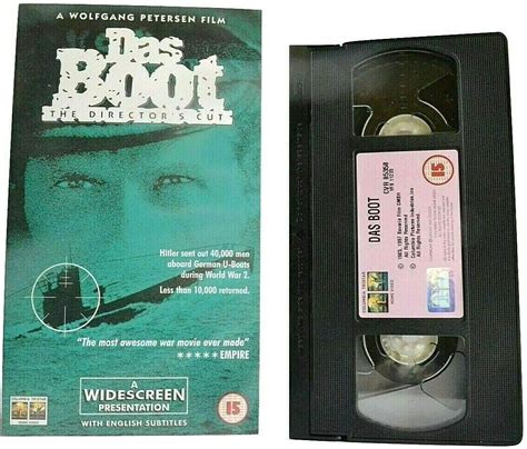 Amazon Das Boot VHS Jürgen Prochnow Herbert Grönemeyer Klaus