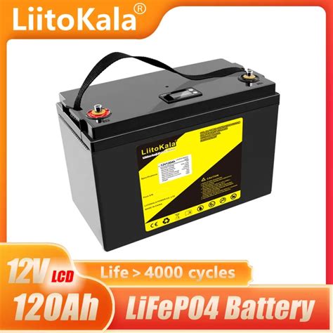 Liitokala V Ah Ah Lifepo Battery Pack V Rechargeable