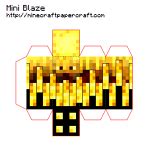 Easy Minecraft Papercraft Lardge Blaze Aress Blog