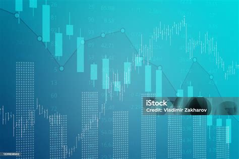 Financial Background Of Stock And Derivatives Market Graphs Charts