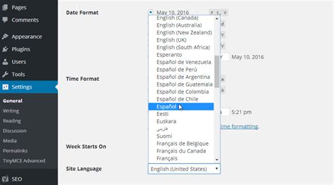 How To Change Your Wordpress Language Optimizer Wp