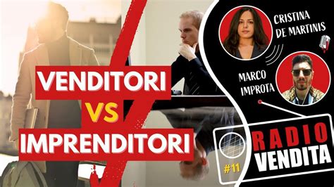 Tecniche Di Vendita VENDITORI VS IMPRENDITORI Cosa Fare E Cosa