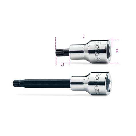 Millmatpro Douille 1 2 tournevis pour vis xzn m10 beta série