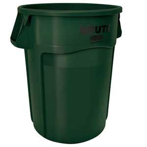 Rubbermaid 2643 Brute® 44 Gallon Container with Venting Channels