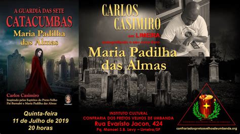 Convite Lançamento do Livro A Guardiã das Sete Catacumbas Maria