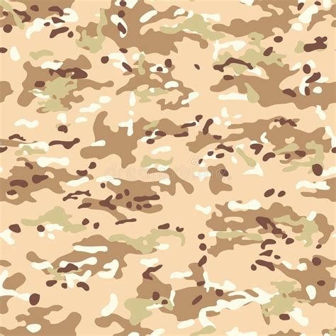 Multicam Camouflage Seamless Patterns Stock Vector Illustration Of