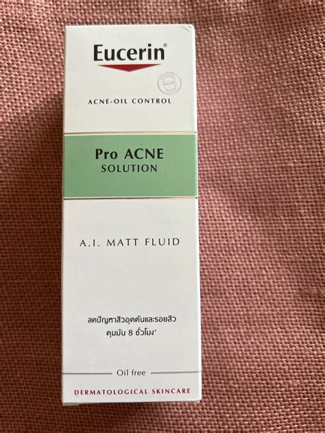 Eucerin Pro Acne Solution A I Matt Fluid Ml Contains Salicylic