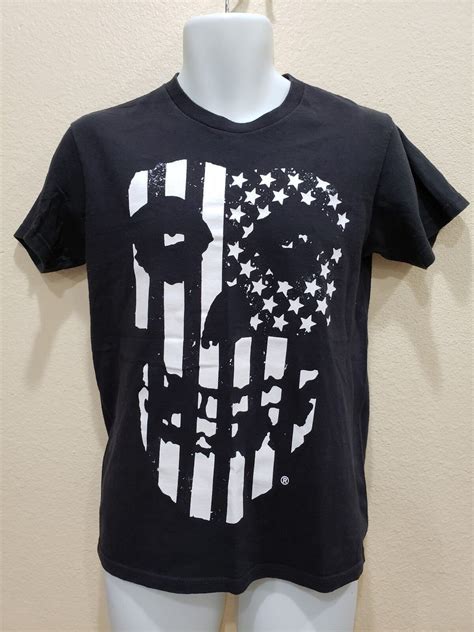 2013 Misfits American Flag Black Tshirt Size Small Gem