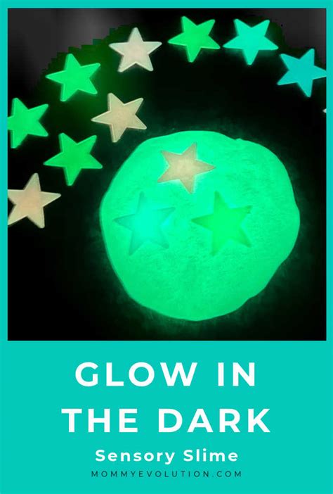 Glow in the Dark Slime - Mommy Evolution