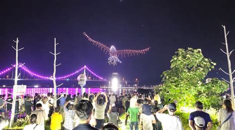 고흥군 녹동항 드론쇼 상설공연 고흥관광 판도 변화 이끌어 대한경제