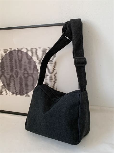 Bolso De Escuela Minimalista Bolso Hobo Para Graduados Adolescentes