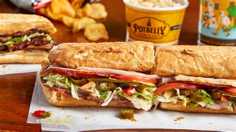 Potbelly Menu - Classic Submarine Sandwiches & Milkshakes