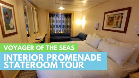 Voyager Of The Seas Promenade Interior Stateroom FULL TOUR 2023