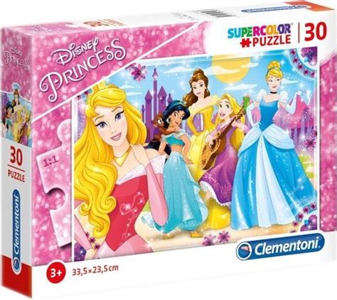 Puzzel SuperColor Puzzle Prinsessen 30 Stukjes Bol