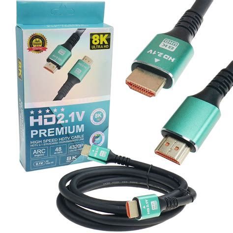 Kabel Hdmi 21 Ultra 3d High Speed 8k 60hz 4k 120hz Hdr 15m Polion