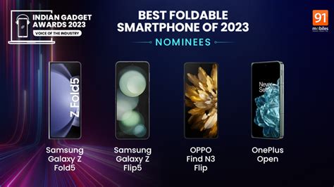 Indian Gadget Awards – Best Foldable Smartphone 2023 winner: OnePlus ...