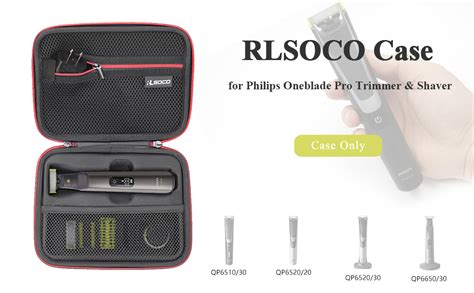 Rlsoco Hard Case For Philips Oneblade Pro Hybrid Electric Trimmer