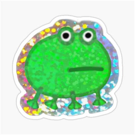 Frog Sticker Sticker For Sale By Aesthetics Kyye Redbubble