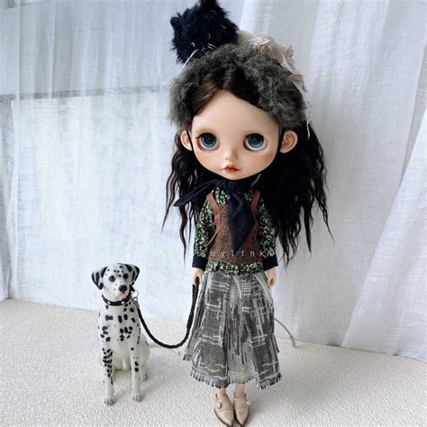 Knitted Vestblouseskirt Neo Blythe Clothes Ob Ob Azone Bjd Doll