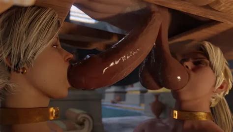 Nyl Delicious Double Blowjob Hot Mouths Thirsty For Cock And Cum Sweet