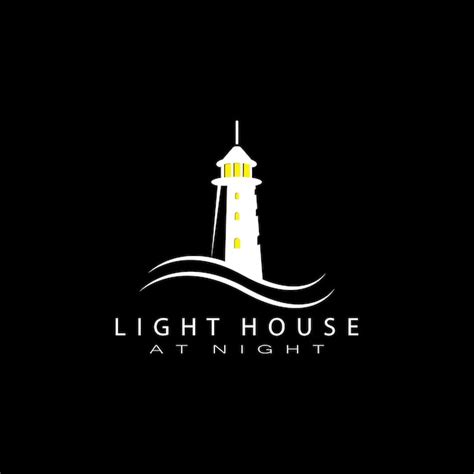 Premium Vector Lighthouse Logo Icon Vector Template