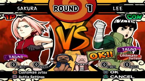 Sakura Vs Lee Insane Naruto Shippuden Ultimate Ninja Youtube