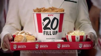 KFC 20 Fill Up TV Spot Mascot Featuring Rob Riggle ISpot Tv