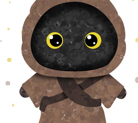 Jawa - Star Wars Digital Poster - PrintooShop