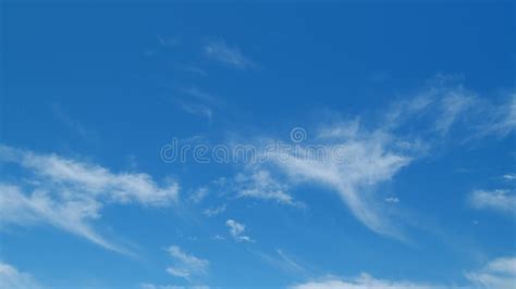 Scenic Cirrus Lenticular Clouds. Stunning Cirrus Cloud Formations in a ...