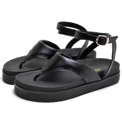 Sand Lia Feminina Papete Dubuy Fg Preto Compre Agora Dafiti Brasil