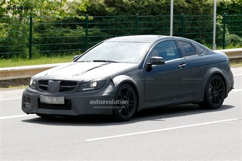 Spyshots: Mercedes-Benz C63 AMG Coupe Black Series - autoevolution