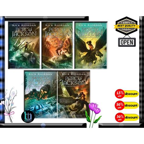 Jual Percy Jackson And The Olympians Series Rick Riordan English