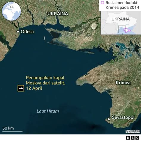 Kapal Perang Moskva Milik Rusia Tenggelam Ditembak Rudal Ukraina Atau