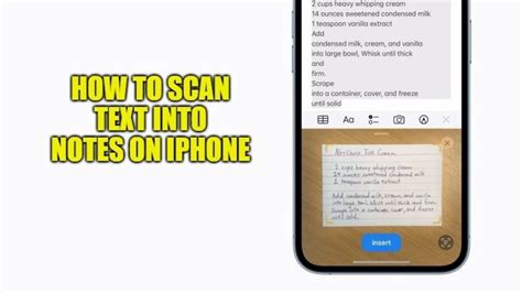 How to Scan Text into Notes on iPhone - Technclub