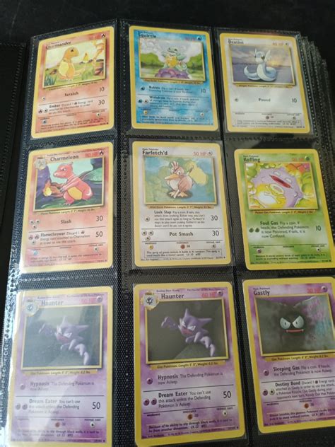 Pokemon cards base set, Hobbies & Toys, Toys & Games on Carousell