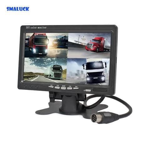 Smaluck Monitor De Visi N Trasera Para Coche C Mara De Marcha Atr S