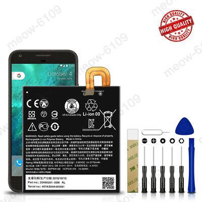 New Battery Replacement Mah For Htc Google Pixel Nexus M