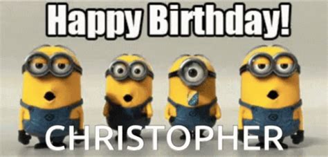 Chris Birthday Happy Birthday Christopher GIF - ChrisBirthday ...