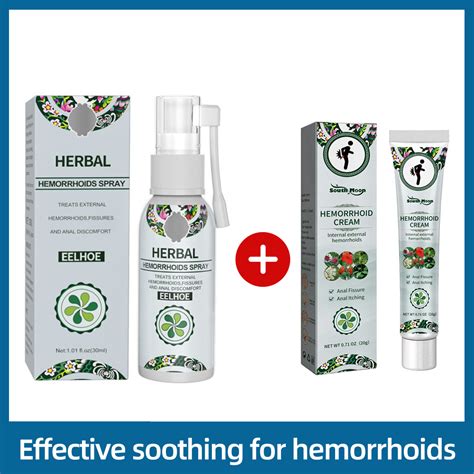 Eelhoe Hemorrhoids Spray Powerful Hemorrhoids Treatment Agent Relieve