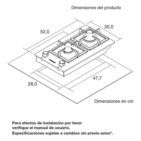 Encimera A Gas Challenger Sq Cm Quemadores